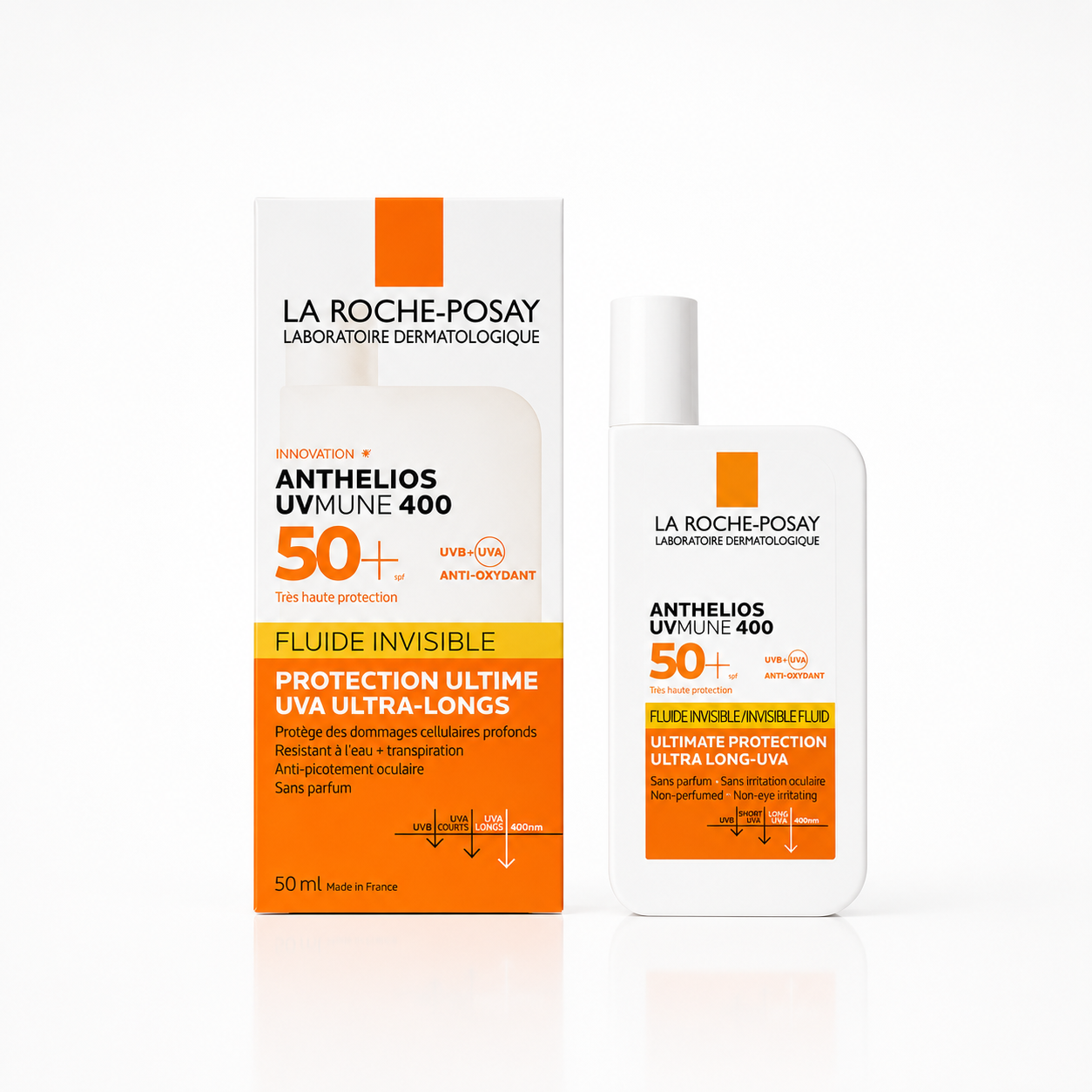La Roche-Posay Anthelios UVMune 400 SPF50+ Fluide Invisible 50ml