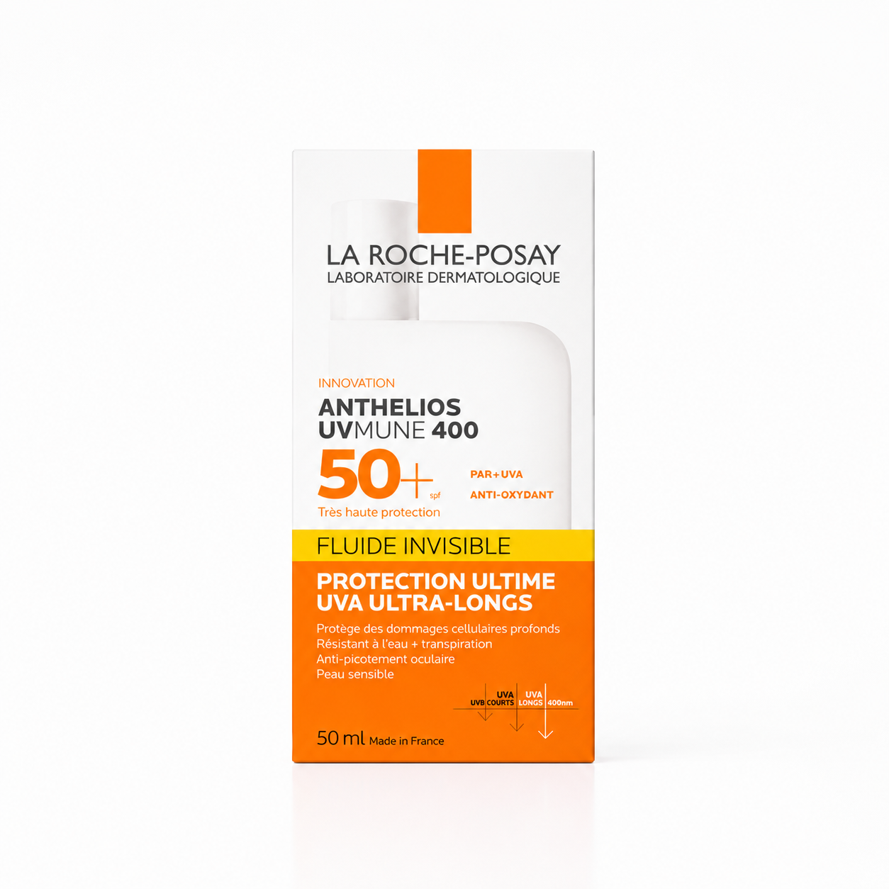 La Roche-Posay Anthelios UVMune 400 SPF50+ Fluide Invisible 50ml