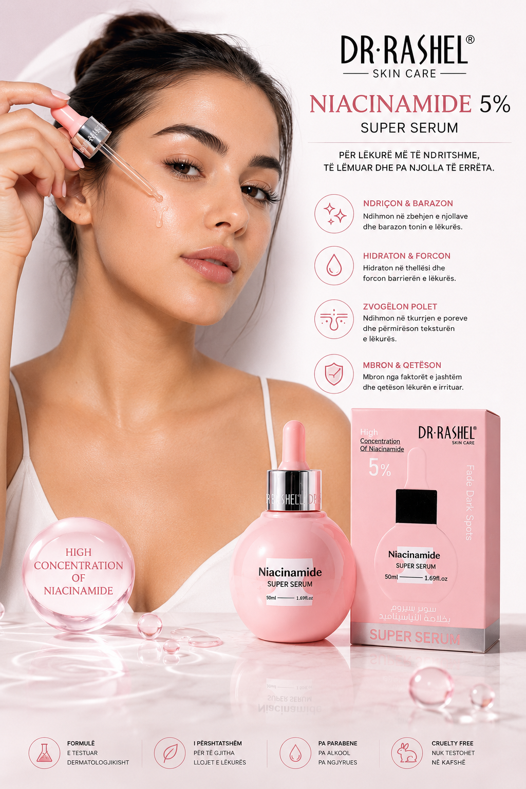 DR.RASHEL Niacinamide 5% Super Serum 50ml