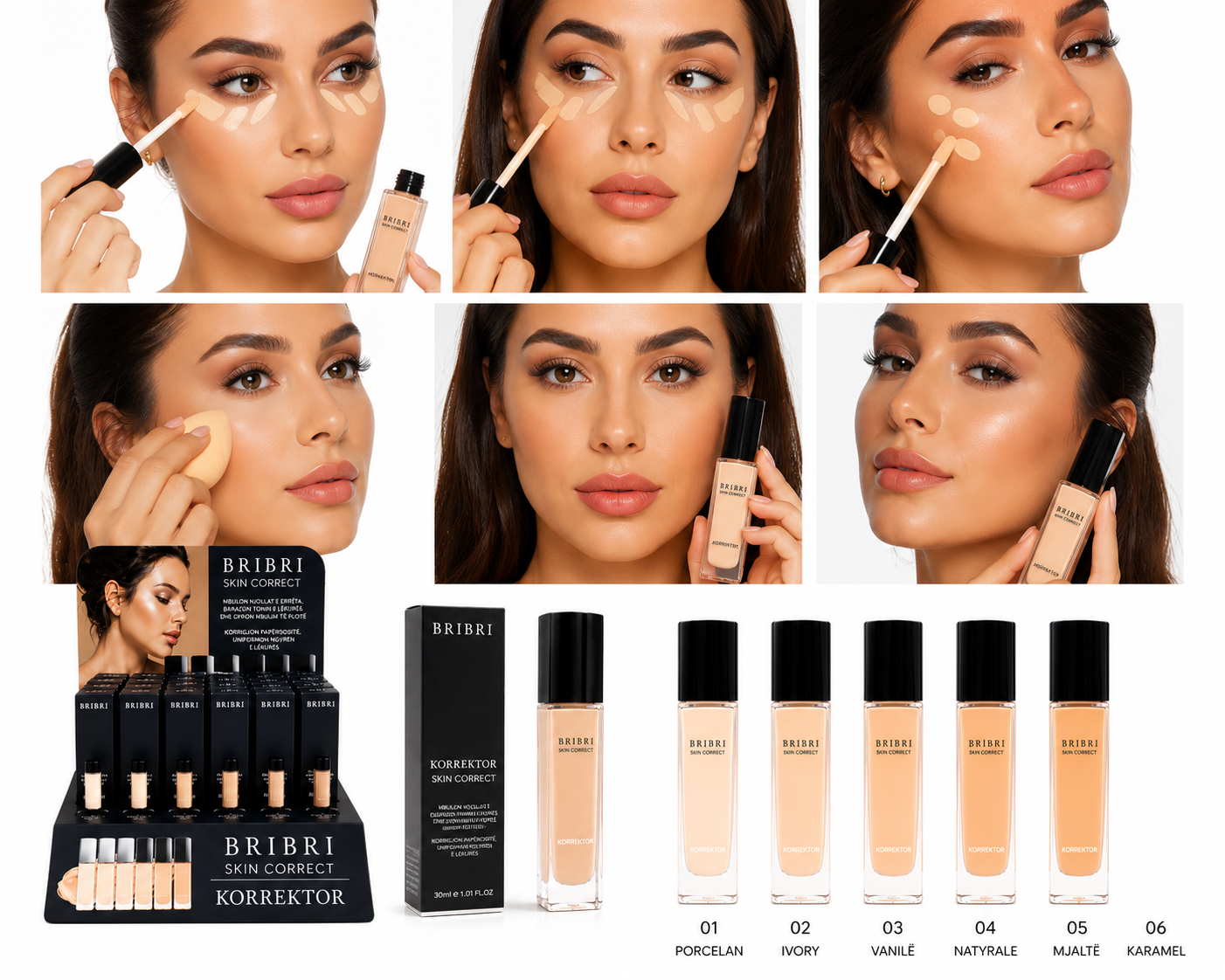 BRIBRI Skin Correct Concealer 6 Nuanca 11ml