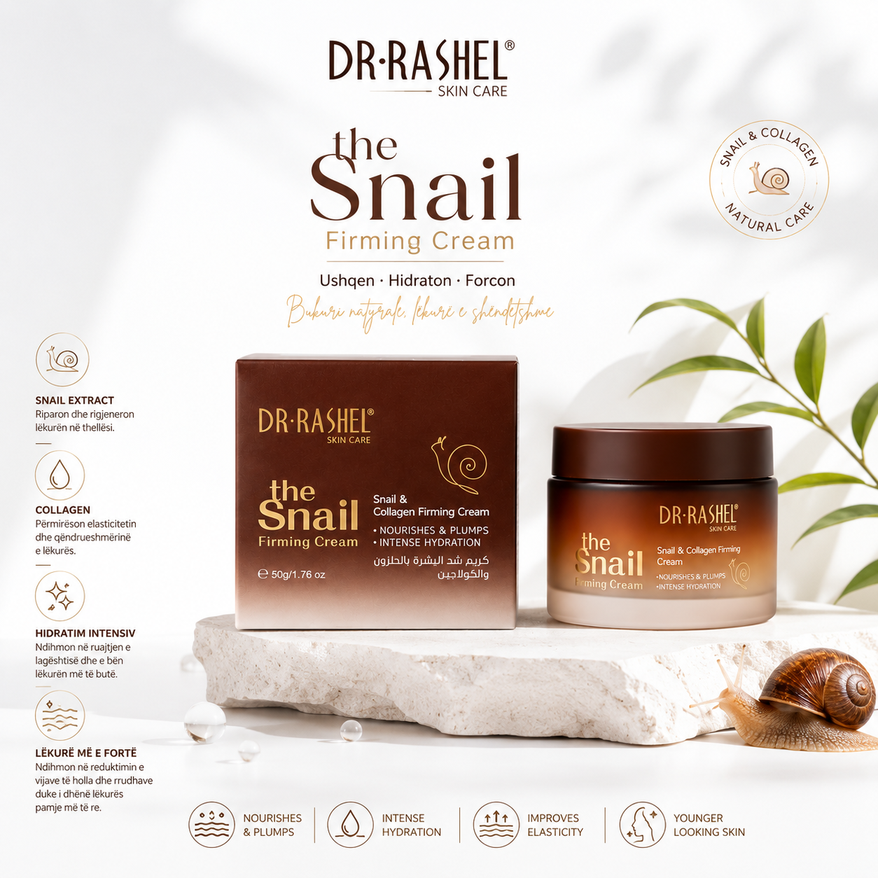 DR.RASHEL Snail & Collagen Firming Cream 50g